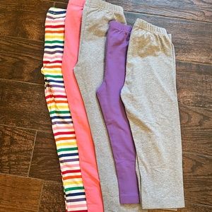 Hanna Andersson Girls Leggings - Size 130 (8)
